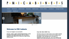 What Pmicabinets.com website looked like in 2017 (6 years ago)