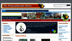 What Polycarbonatestore.com website looked like in 2017 (6 years ago)