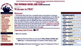 What Prjc.org website looked like in 2017 (8 years ago)