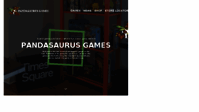 What Pandasaurusgames.com website looked like in 2017 (6 years ago)