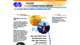 What Pacificinterco.com website looked like in 2017 (6 years ago)