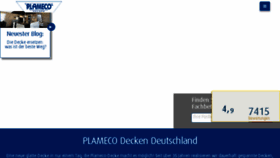 What Plameco.de website looked like in 2017 (6 years ago)