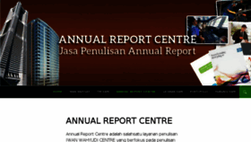 What Penulisannualreport.com website looked like in 2017 (6 years ago)