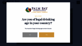 What Palmbay.com website looked like in 2017 (6 years ago)