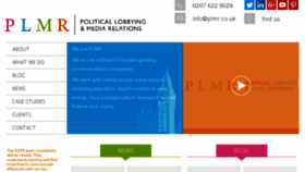 What Plmr.co.uk website looked like in 2017 (6 years ago)