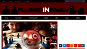 What Pluggedinfamily.com website looked like in 2017 (6 years ago)