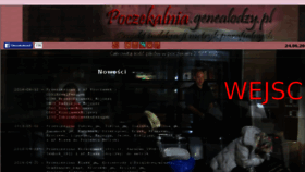 What Poczekalnia.genealodzy.pl website looked like in 2017 (6 years ago)