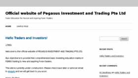What Pegasus-it.com.sg website looked like in 2017 (6 years ago)