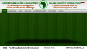What Paidafrica.org website looked like in 2017 (6 years ago)