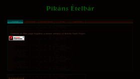 What Pikansetelbar.hu website looked like in 2017 (6 years ago)