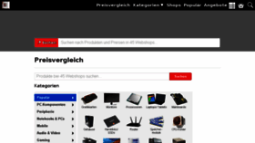 What Preisvergleich.tweakpc.de website looked like in 2017 (6 years ago)