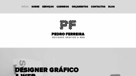 What Pedroferreira.pt website looked like in 2017 (6 years ago)