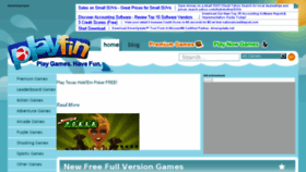 What Playfin.com website looked like in 2017 (6 years ago)