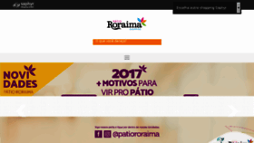 What Patiororaimashopping.com.br website looked like in 2017 (6 years ago)