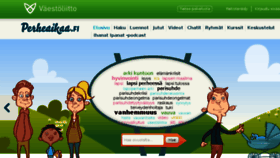 What Perheaikaa.fi website looked like in 2017 (6 years ago)