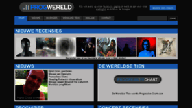 What Progwereld.org website looked like in 2017 (6 years ago)