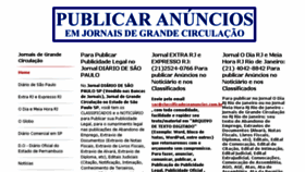 What Publicaranuncios.com.br website looked like in 2017 (6 years ago)