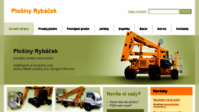 What Plosiny-rybacek.cz website looked like in 2017 (6 years ago)