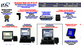 What Pos-ware.de website looked like in 2017 (9 years ago)