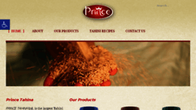 What Princetahina.com website looked like in 2017 (6 years ago)
