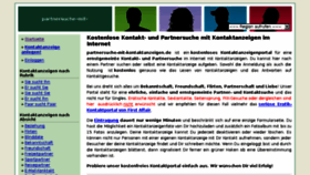 What Partnersuche-mit-kontaktanzeigen.de website looked like in 2017 (6 years ago)