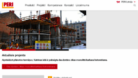 What Peri-latvija.lv website looked like in 2017 (6 years ago)