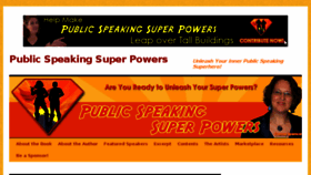 What Publicspeakingsuperpowers.com website looked like in 2017 (6 years ago)