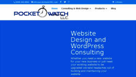 What Pocketwatchsoftware.com website looked like in 2017 (6 years ago)