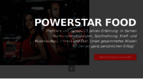 What Powerstar.de website looked like in 2017 (6 years ago)