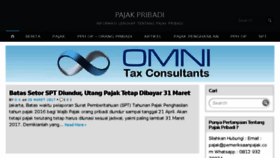 What Pajakpribadi.com website looked like in 2017 (6 years ago)