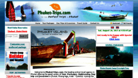 What Phuket-trips.com website looked like in 2017 (6 years ago)