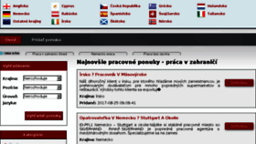 What Pracazahranicie.eu website looked like in 2017 (6 years ago)