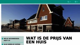 What Prijsvaneenhuis.nl website looked like in 2017 (6 years ago)