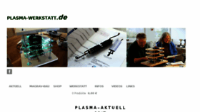 What Plasma-werkstatt.de website looked like in 2017 (6 years ago)