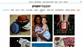 What Propertopper.com website looked like in 2017 (6 years ago)