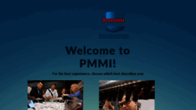 What Pmmi.org website looked like in 2017 (6 years ago)