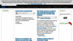 What Pianetauniversitario.com website looked like in 2017 (6 years ago)