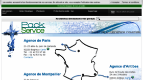 What Pack-service.fr website looked like in 2017 (6 years ago)