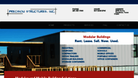 What Precisionstructuresinc.com website looked like in 2017 (6 years ago)