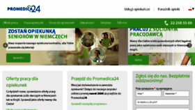 What Promedica24.pl website looked like in 2017 (6 years ago)