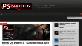 What Psnation.org website looked like in 2017 (6 years ago)