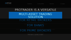 What Protrader.net website looked like in 2017 (6 years ago)