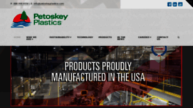 What Petoskeyplastics.com website looked like in 2017 (6 years ago)