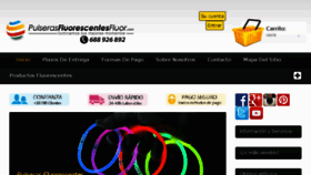 What Pulserasfluorescentesfluor.com website looked like in 2017 (6 years ago)