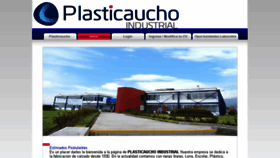 What Plasticaucho.multitrabajos.com website looked like in 2017 (6 years ago)