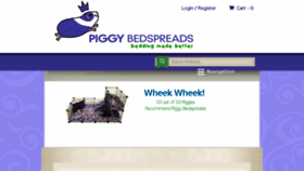 What Piggybedspreads.com website looked like in 2017 (6 years ago)