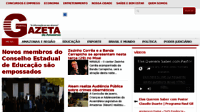 What Portalgazetadoamazonas.com.br website looked like in 2017 (7 years ago)