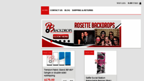 What Pbbackdrops.com website looked like in 2017 (6 years ago)