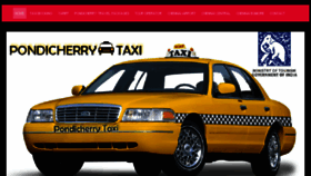 What Pondicherrytaxi.com website looked like in 2017 (6 years ago)