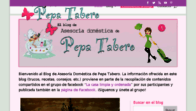 What Pepatabero.com website looked like in 2017 (6 years ago)